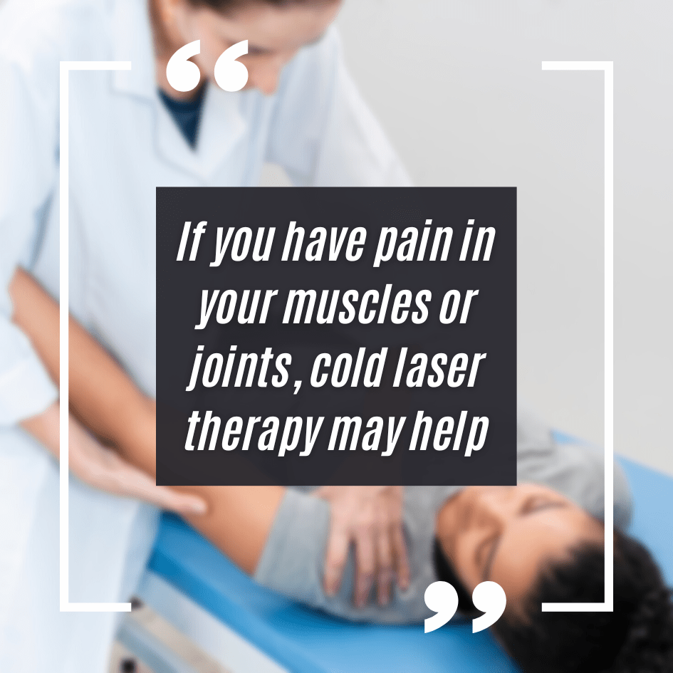 cold laser therapy for joint pain relief