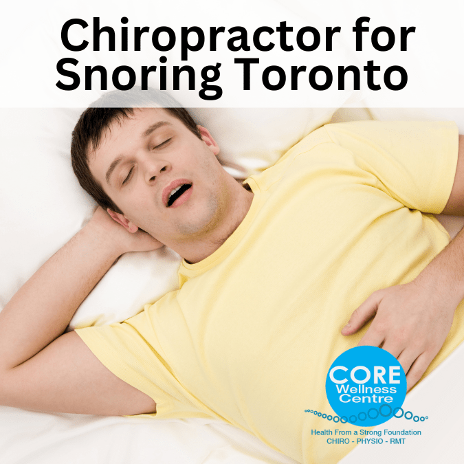 Chiropractor for snoring