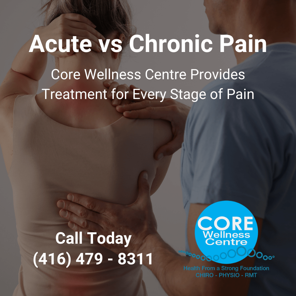 Acute vs Chronic Pain Treatment Toronto