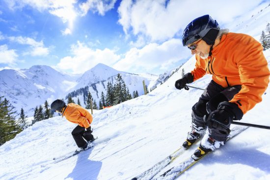 skiing and lower back pain