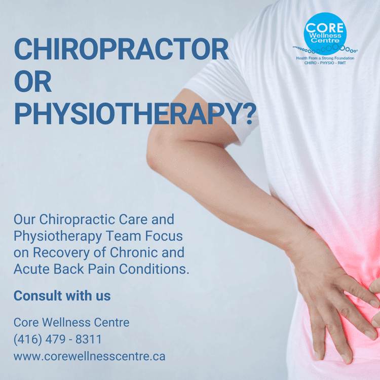 Chiropractor or Physiotherapist