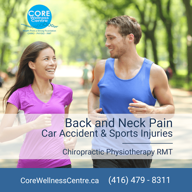 Core Wellness Centre Toronto chiro physio RMT