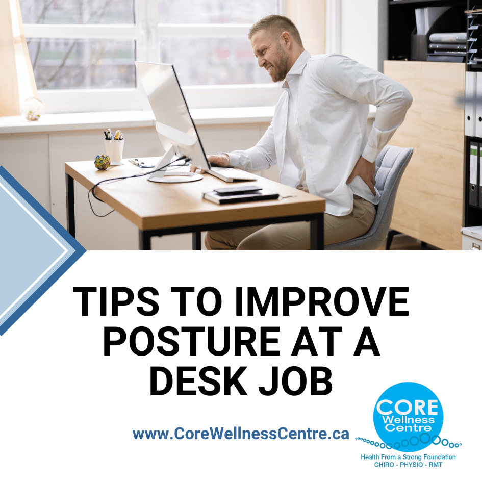 How To Improve posture at a desk job