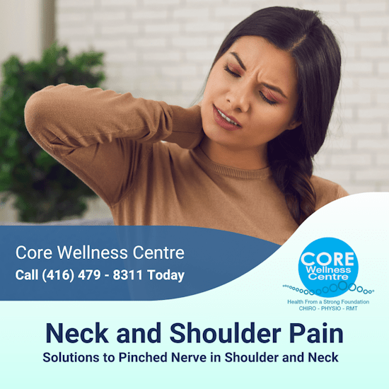 pinched nerve in shoulder and neck Toronto