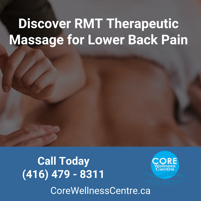 RMT Lower Back Massage Toronto