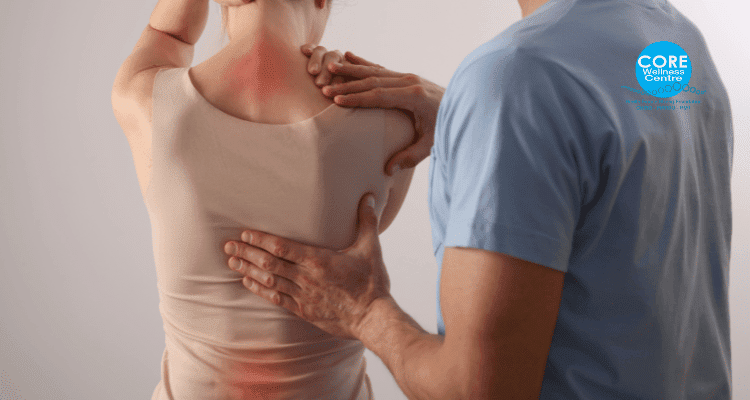y strap adjustment for pain
